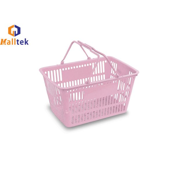 Buy Double Hands Versatile Folded Grasps Grocery Hand Basket For Spermarket at wholesale prices