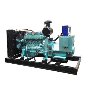 Methane gas generator for electricity generation