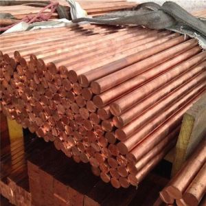 T1 Copper Bar OF-CU Copper Round Bars Diameter 10 - 300mm 99.9% Pure Copper