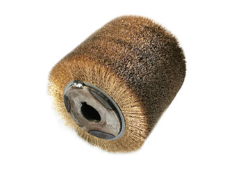 Buy Solar Panel Polishing Cylinder Derusting Brass Wire Brush at wholesale prices