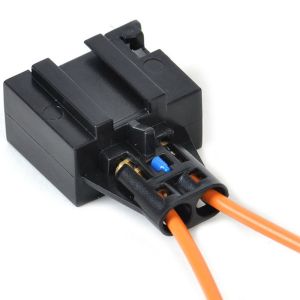 Orange MOST Fiber Optic Loop Bypass Female Adapter For Mercedes BGM