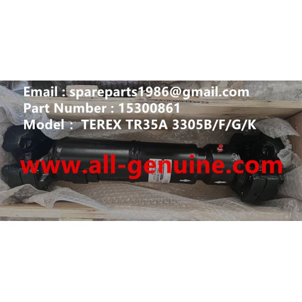 TEREX 15300861 DRIVE SHAFT DUMP TRUCK TR35 3305