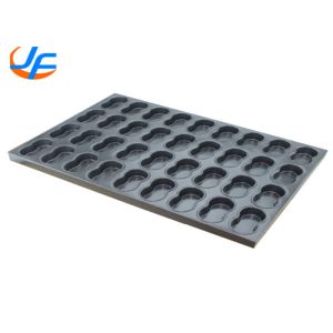 RK Bakeware China Foodservice 400*600 Commercial Nonstick Square Oval Muffin