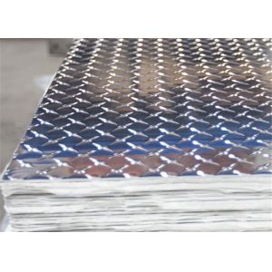 OEM Embossed Diamond Tread Aluminum Sheet 0.2mm Thickness