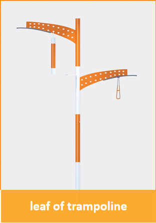 Buy 122 Passenger Amusement Park Equipment Trampoline Swing at wholesale prices