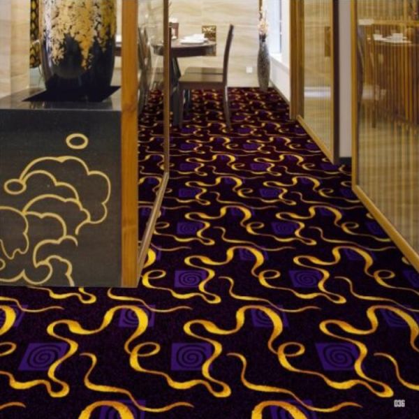 Buy Restaurant Flexible PVC Flooring Jacquard Style Anti - Slip Feature at wholesale prices