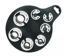 Auto AC Tool 134A shockproof oil Gauge with sheath