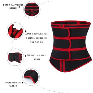 Neoprene Fabric Slimming Tummy Belt for Adults Hexin Private Label Waist Trainer