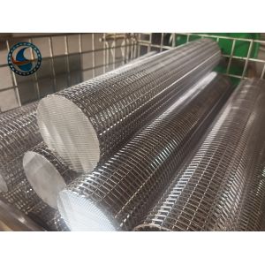 Duplex Steel 2507 Continuous Slot Wedge Wire Pipe