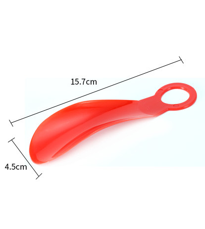 Long Plastic Shoe Horn 6.2 Inch 10cm 15.7 CM 16cm 60cm Shoe Store Giveaway One-Color Printing