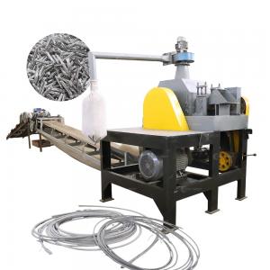 Quality Used Peeling Scrap Aluminum Cable Steel Wire Cable Recycling Machine with 99% Sorting Rate for sale