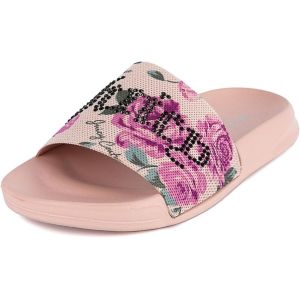 Quality Lightweight EVA Women's Slides Printed Upper Mule Sandals OEM Logo for sale