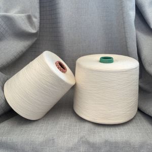 White Count Ring Rayon 50% Spun Viscose Yarn 30S/1 300D For Original 30F Virgin