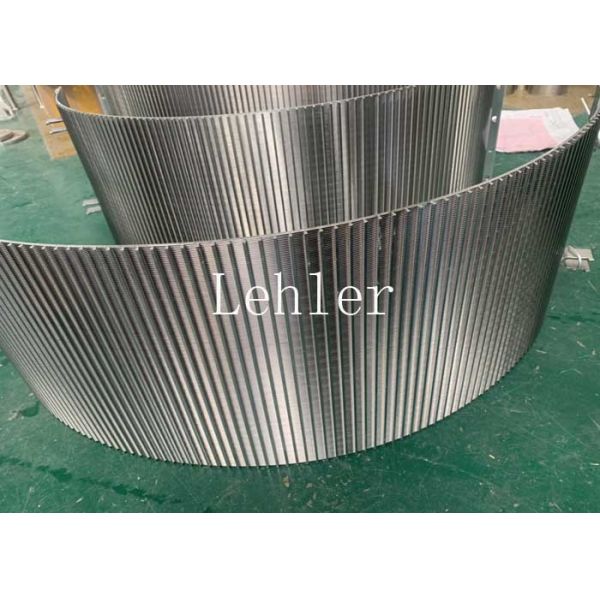 Buy Wedge Wire Sieve Bend Screen 120 Degree Angle For Dewatering And Drying Equipment at wholesale prices