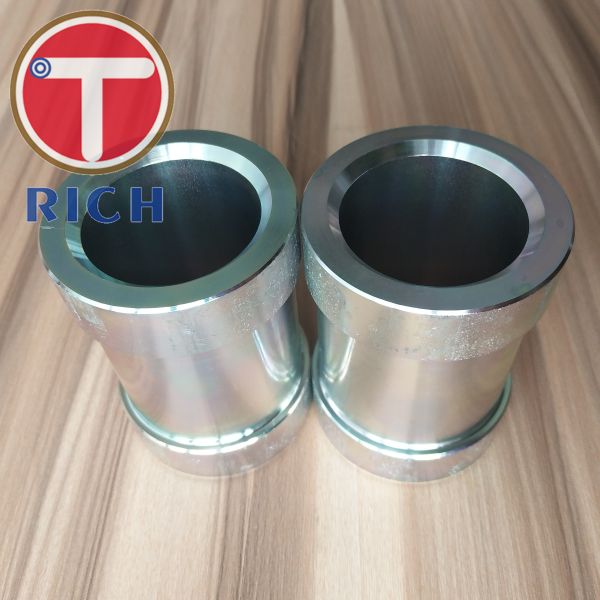 GB/T 13912-2002 Seamless Pipe Machining / Hot Dip Galvanized Machining Steel Tube For Bush Arm