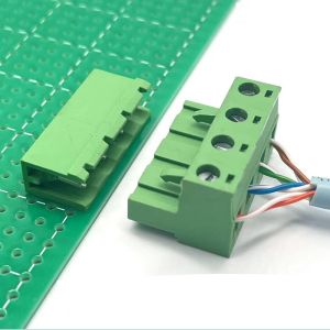 7.62mm Pitch 15Amp Pluggable Plug-in Screw Terminal Blocks Plug + Header