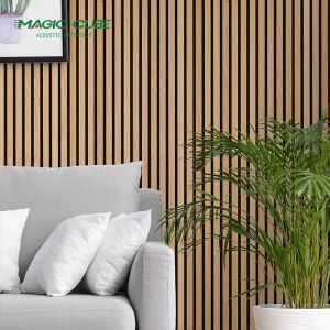 Hot selling Free Samples Akupanel 2400X600 Mm 3d Wood Up Slats for Wall Decor