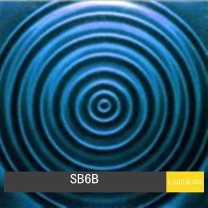 Printed EVA Laminated Glass 11.5mm Liquid Stereoscopic Effect Pattern