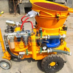 9m3/H Electric Tunnel Wall Concrete Spraying Equipment Full Pneumatic Driven