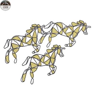 Buy cheap Personalised Embroidered Applique Patches / 3D Embroidered Animal Patches from wholesalers