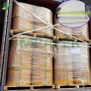 55gsm 60gsm Printable Jumbo Roll Thermal Paper Width 800mm 900mm