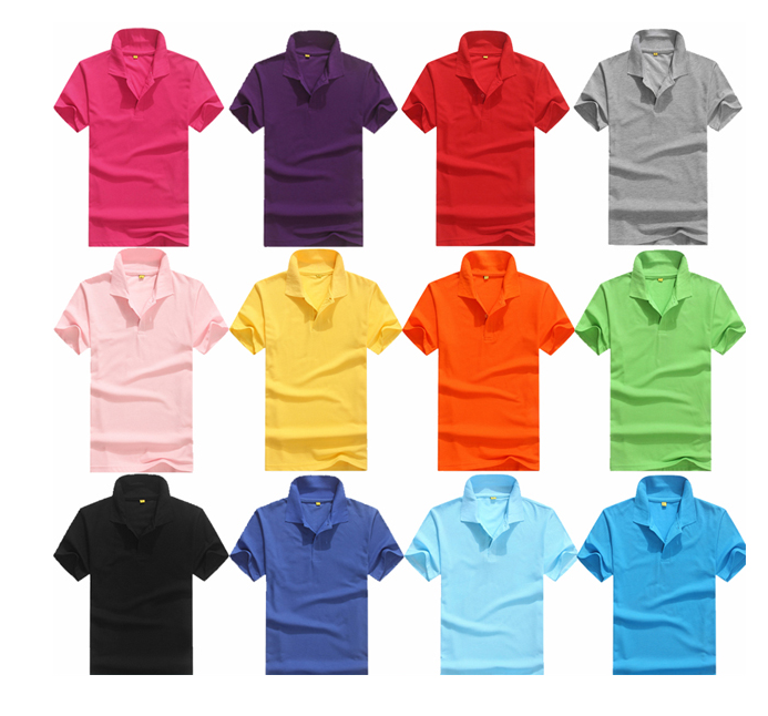 cotton Polo t shirts short sleeve mens