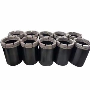 AQ,BQ,NQ,HQ,PQ Wire line Impregnated Diamond Core Drill Bit For Geological