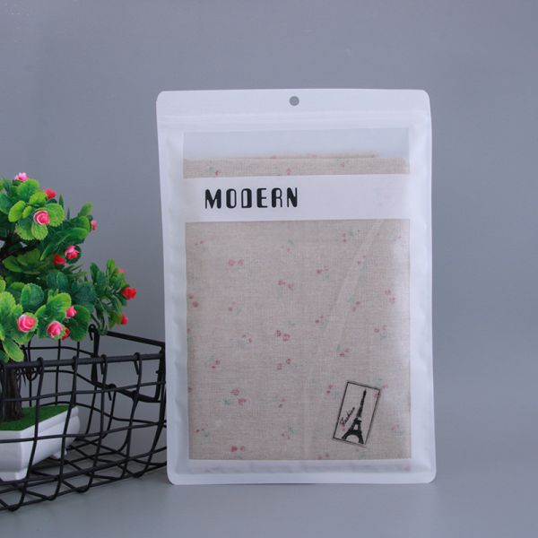Underwear plastic packaging bag men women general self sealing mylar bag clothing socks zipper package