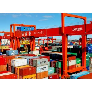 40.5T 50T 65T Container Handling Crane 380V-660V Gantry Rail Crane