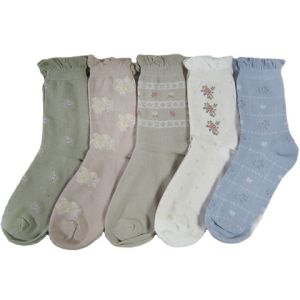 Ladies bright Patterned socks