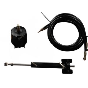 WQWJS Marine Steering Kit Large Loading Capacity Compact Design Front Mounting