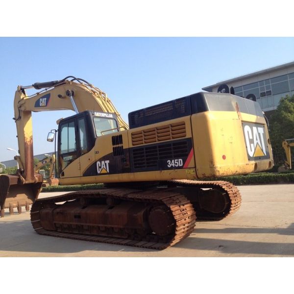 Buy Used Caterpillar 345D Tracked Excavator at wholesale prices