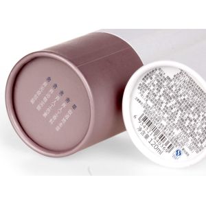 Rolled Edge Paper Tube Packaging Carboard Cosmetic Cylinder Boxes