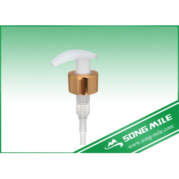 Buy Gold Alumnium Plastic 24/410 Switch Lotion Pump for Shampoo at wholesale prices