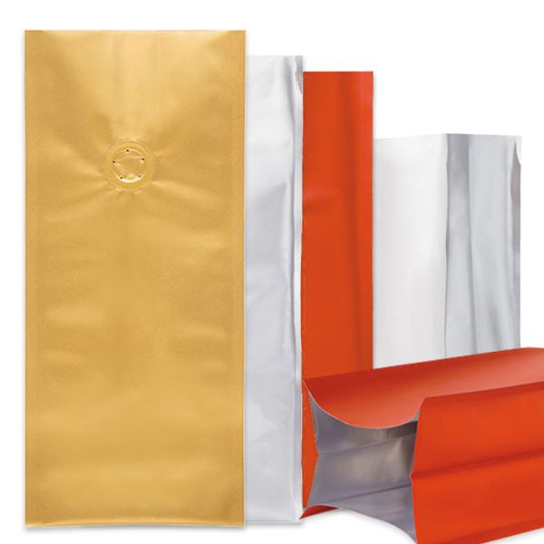 Colorful Coffee bean packaging bag aluminum foil coffee bag with Valve