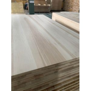 8%-12% Moisture Content Poplar Board Bleached Veneer Solid Board for Building