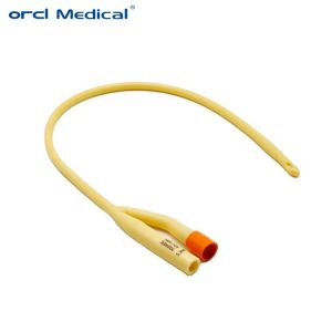 China 2 Way Latex Foley Catheter Silicone Coated Customized Free Sample on sale