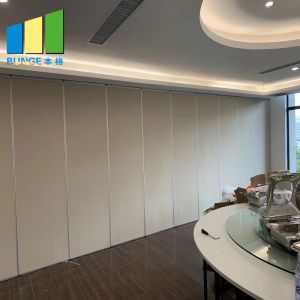 Office Sound Proof Folding Partitions / Operable Movable Walls For Convention