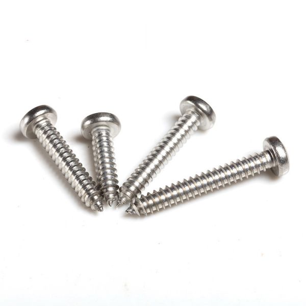 Buy GB845 Cross Recessed Pan Head Self Tapping Screws Stainless Steel/Carbon Steel Anti-Corrosion Wide Applications at wholesale prices