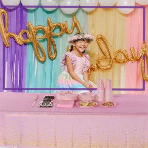 ODM Wipeable Plastic Tablecloth For Easter Day Party