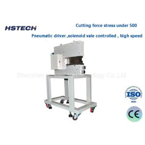 V-CUT PCB Pneumatic PCB Depanelizer With Adjustable Blade Height For Easy