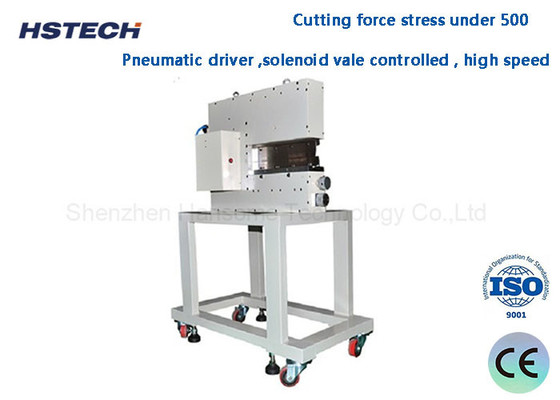 V-CUT PCB Pneumatic PCB Depanelizer With Adjustable Blade Height For Easy