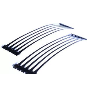 Flexibility Uniaxial 100 Meters Plastic Geogrid Mesh