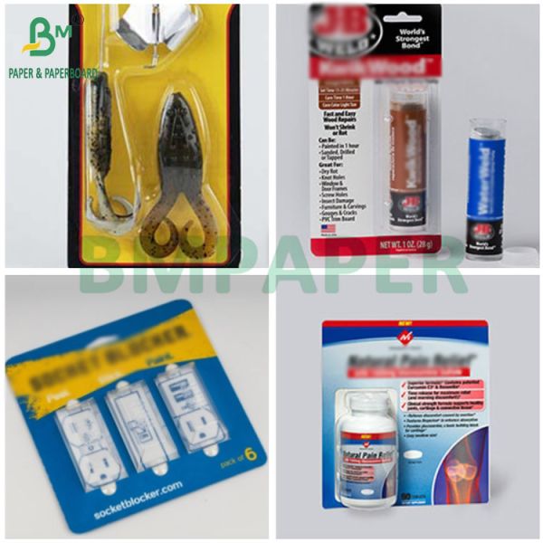 400gsm Strong Adhesion White Blister Cardboard for Heat Sealing Packaging 400gsm Strong Adhesion White Blister Cardboard for Heat Sealing Packaging