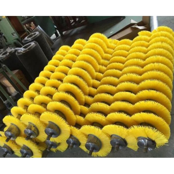 Buy Roller Brush For Cleaning Dust Removal Guide With Nylon Wire Spring  Brush at wholesale prices
