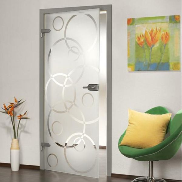 Buy Acid Etched Tempered Art Glass Panels No Finger Print at wholesale prices
