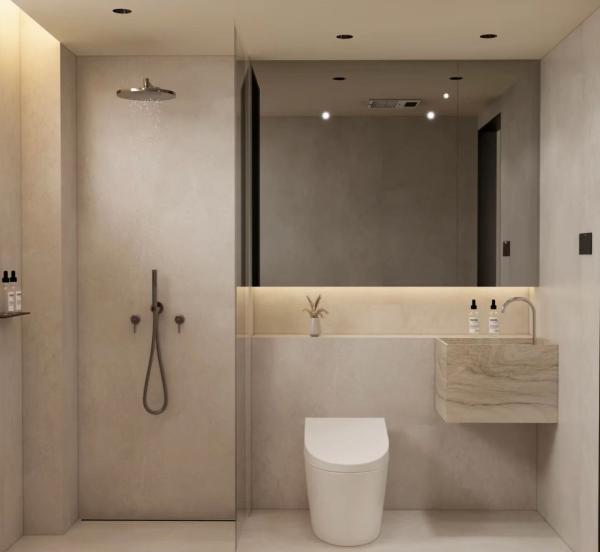 Buy Auspicious Dawn Marble Vanity Top - Luxury Purple & Gold Veined Bathroom Countertop at wholesale prices