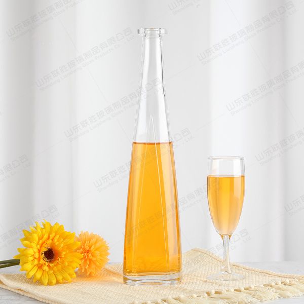 750ml Clear Glass Bottle for Brandy Whisky Wine OEM/ODM Acceptable Body Material Glass