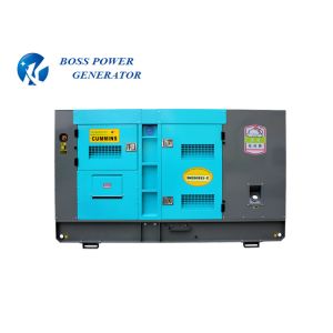 40 Kva Cummins Diesel Generator Set Silent Running 57.7A Rated Current