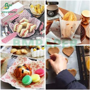 Food Grade Single Side Wax Paper Moisture Proof 30g 35g for Candy Wrapping